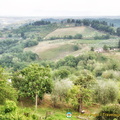 View of San Gimignano countryside