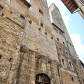 View of buildings on Via San Matteo