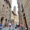 Further along Via San Matteo