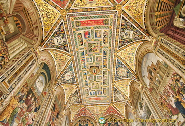 Ceiling of the Piccolomini Library
