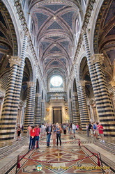Siena Cattedrale nave