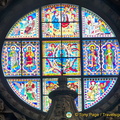 Siena Cattedrale stained-glass window