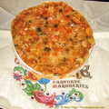 Our Panforte Margherita before we devoured it
