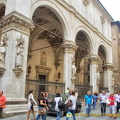 Loggia della Mercanzia, home of the Circolo degli Uniti 