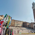 Piazza del Campo with view of the Palazzo Pubblico