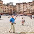 Tony on Piazza del Campo