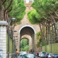 Porta Romana, an imposing Sienese gateway