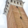 View of Torre del Mangia, the second highest medieval tower in Italy