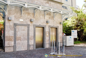 Sorrento lift at Piazza Francesco Saverio Garguilo