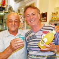 Tony with the boss of Limonoro, a really lovely man