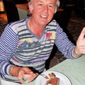 Tony likes his Tiramisu