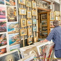 There's plenty of artwork for sale in Sorrento