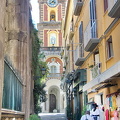 The Duomo campanile on Via Pietà