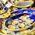 Sorrento pottery with lemon images