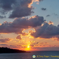 Sunset in Sorrento