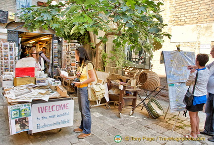 Libreria Aqua Alta describes itself as the most beautiful bookshop in the world