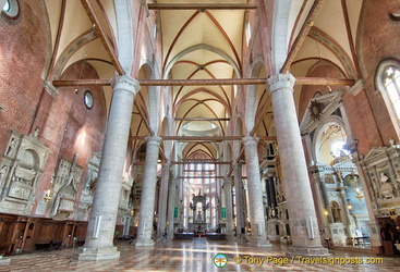 Inside Santi Giovanni e Paolo