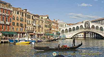 Grand Canal and the Rialto Bridge