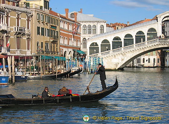A Gondola Ride on the Grand Canal