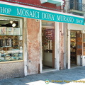 Murano mosaic shop