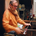 Murano glass artisan at work