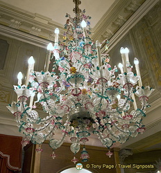 Beautiful Murano glass chandelier, one of my favourites