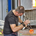 This demo was part of the Murano glass factory tour