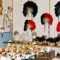 Some Venetian masks on display