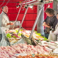 Chefs buying seafood at Rialto fish market