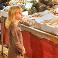 Even the young are mesmerized at the Rialto fish market