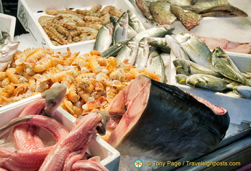 An array of seafood