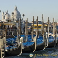 Gondolas near Piazza San Marco