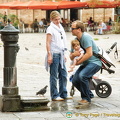 Not sure what this father is doing with his kid
