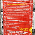 Critical Mass's rally against large cruise ships coming to Venice