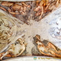 Fresco under the San Giacomo veranda ceiling