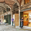 Shopping arcade in San Polo