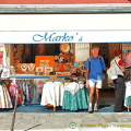 Marko's one of the many shops on Burano