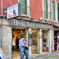 Brek Ristorante at 124 Lista de Spagna, just a stone's throw from the Santa Lucia train station