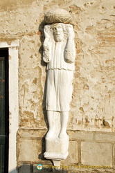 Campo dei Mori is famous for these turban-wearing statues