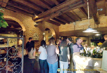 Inside the Taverna Del Campiello Remer