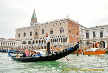 A magical sight on the Venice Grand Canal