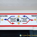 People Mover route map from Piazzale Roma to Tronchetto