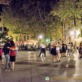 There were some serious tango dancers here