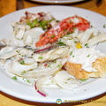 A very delicious seafood antipasto