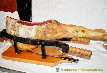 Leg of ham at Antico Pignolo