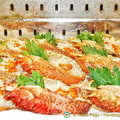 This Granseola Condita (crabmeat) is a specialty antipasto of the restaurant