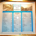 Trattoria alla Madonna's menu