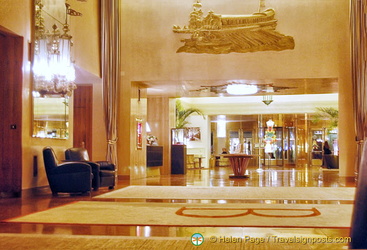 Lobby of the Hotel Bauer Palazzo
