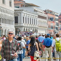Riva degli Schiavoni - one of the busiest promenades in Venice