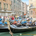 Gondola stop next to the Hotel Cavalletto